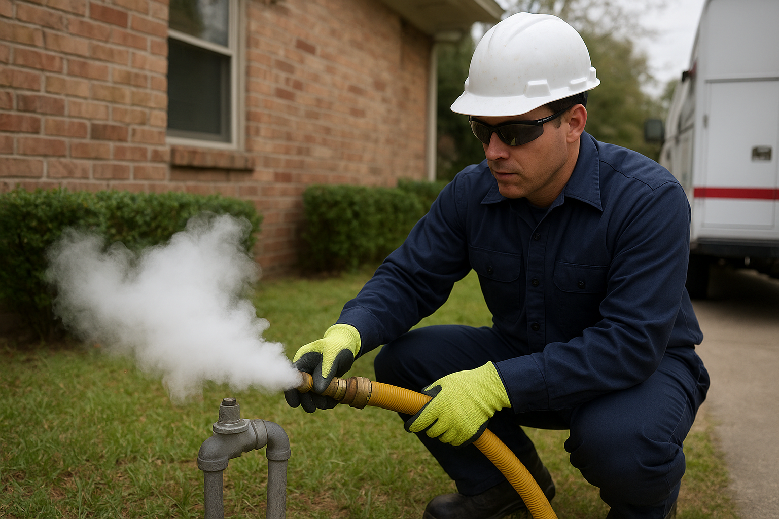 Emergency Gas Leak Response in Houston